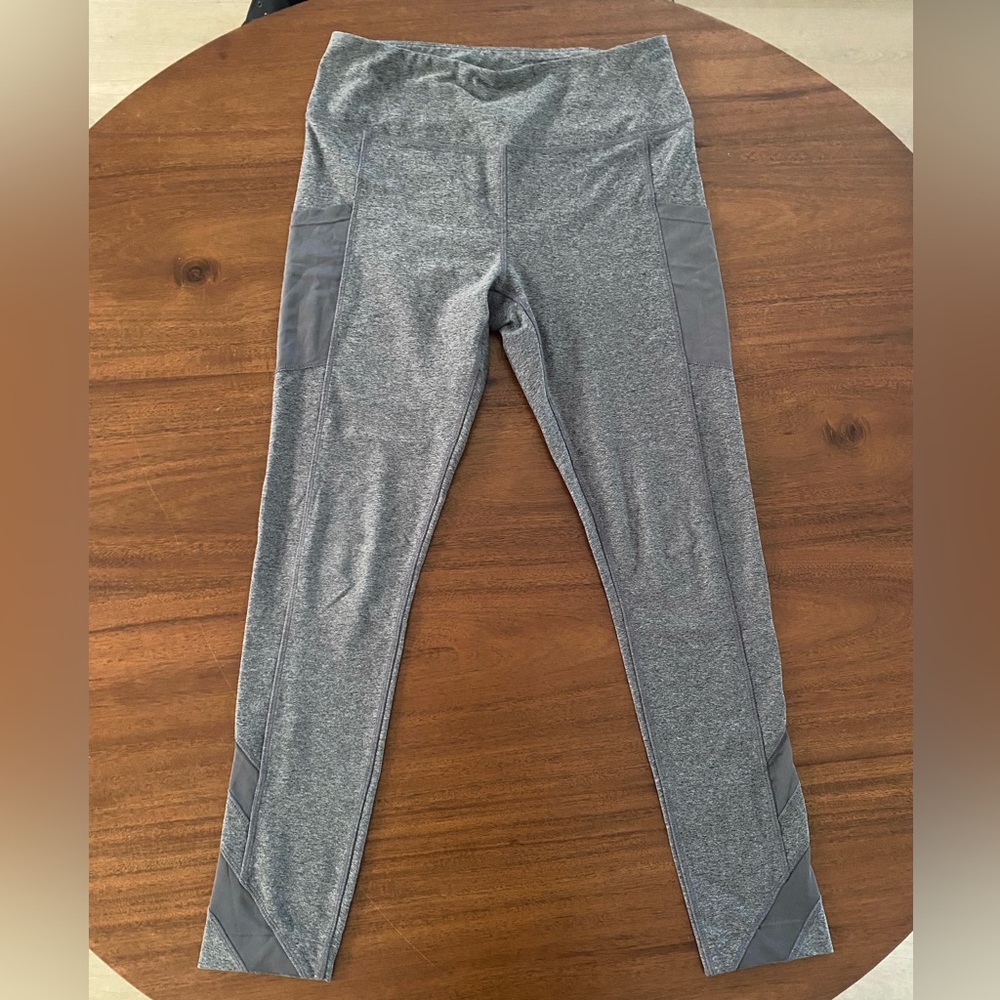 Mondetta Grey Performance Leggings Women’s Size M